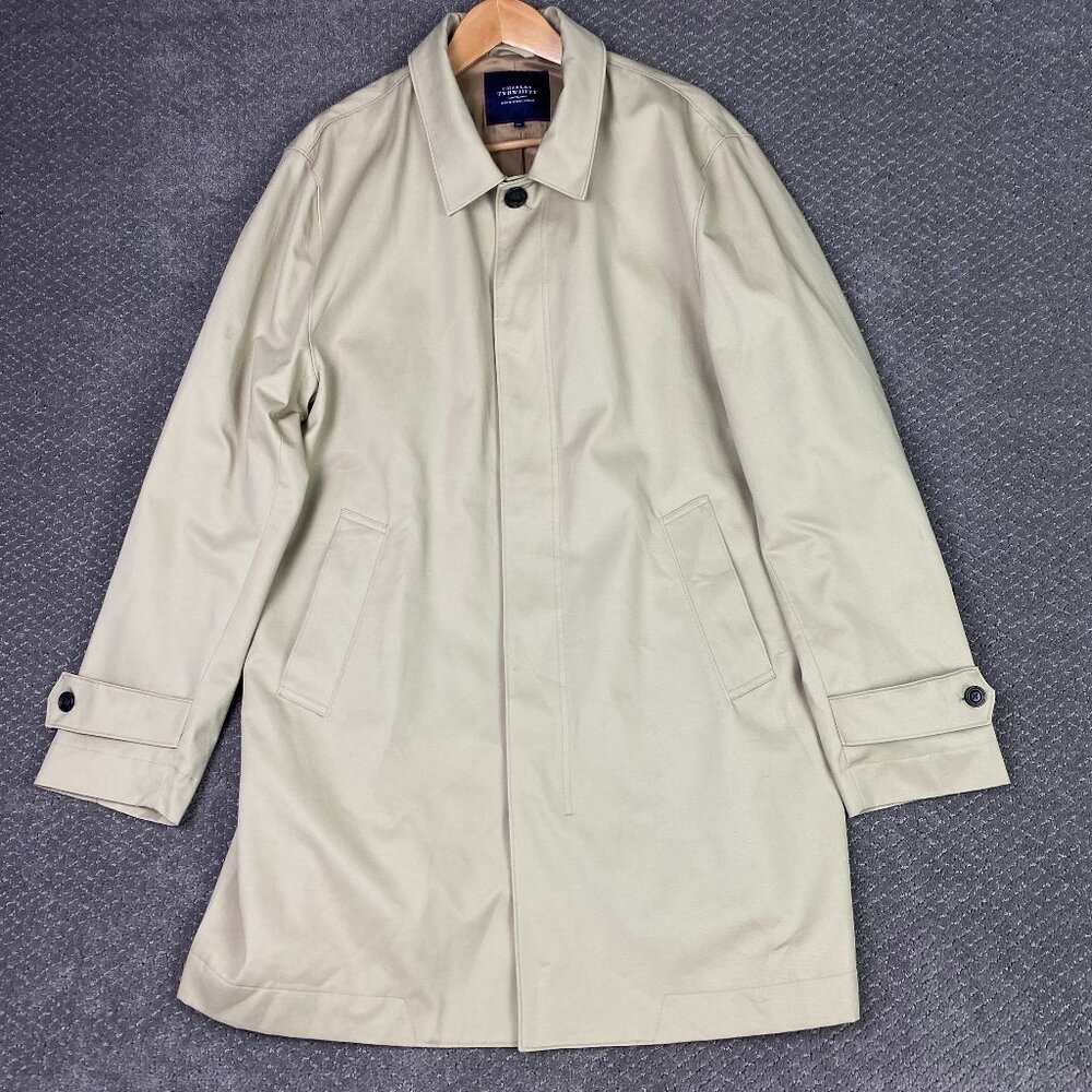 Charles Tyrwhitt Light Tan Trench Coat